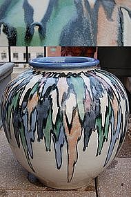Storage jar, stoneware, Shigaraki, Japan, 20th c.