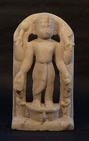 Antique Hindu Rama marble figure