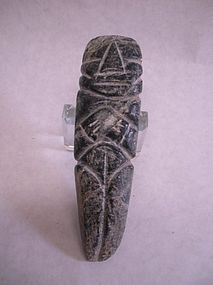 Pre Columbian Mayan stone figure