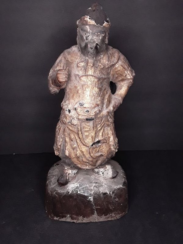 Ming Dynasty Guardian King figure