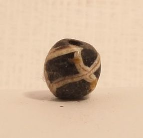 Ancient Roman glass bead v2