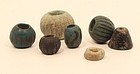Egypt 2300-1600 bc  faience bead group