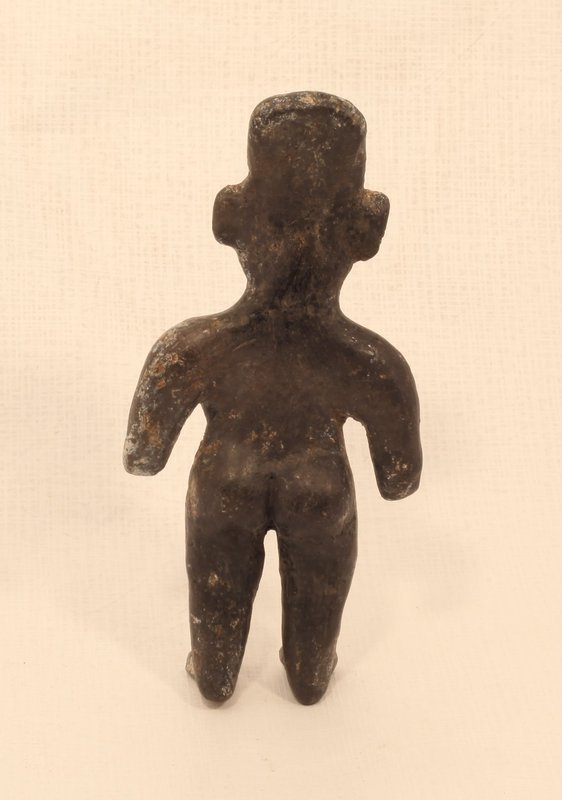 Jalisco Pre Columbian female dwarf standing figure