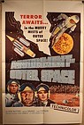 1962 Assignment Outer Space Italian movie poster