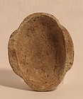 Chinese Han Dynasty Tomb pottery ear cup