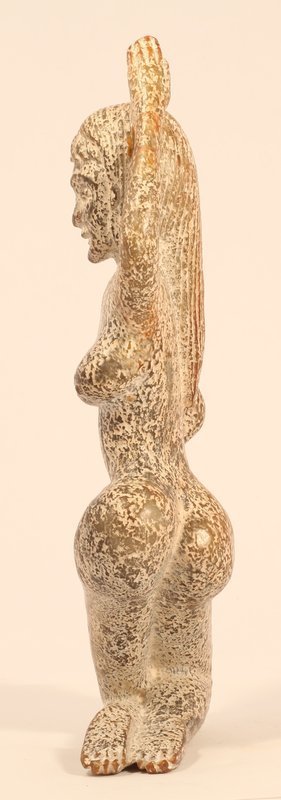 Chinese archaistic jade female nude figure