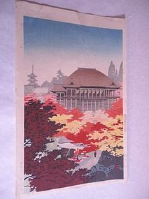 "Kiyomizu Temple " by Kenji Kawai