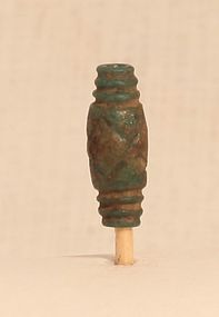 Egyptian Amarna New Kingdom 18th-19th Dynasty molded Fiance bead v4