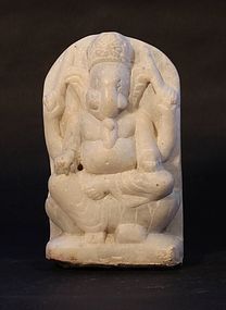 18-19th c Hindu Temple figure of Ganesha
