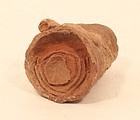 Moroccan stromatolite fossil well preserved in a nice red sandstone be