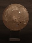 large Quartz Crystal sphere diameter is 6.5"