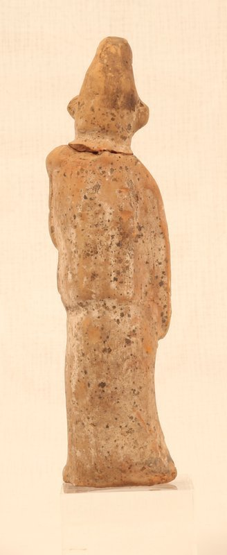 Chinese Tang Dynasty Terracotta Tomb Figure of a Court Figure