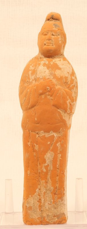 Chinese Tang Dynasty Red Terracotta Tomb Figure
