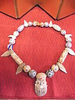 Phoenician Style Glass bead Necklace