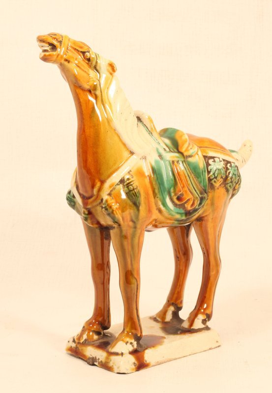Chinese Tang style Sancai Glazed  Horse