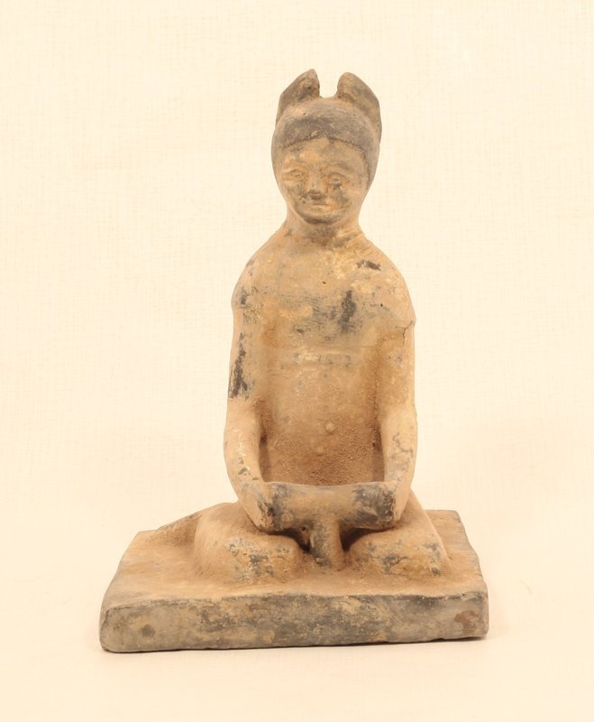 Han Dynasty style Terracotta Model of a seated Woman