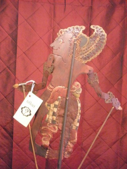 Bali leather shadow puppet