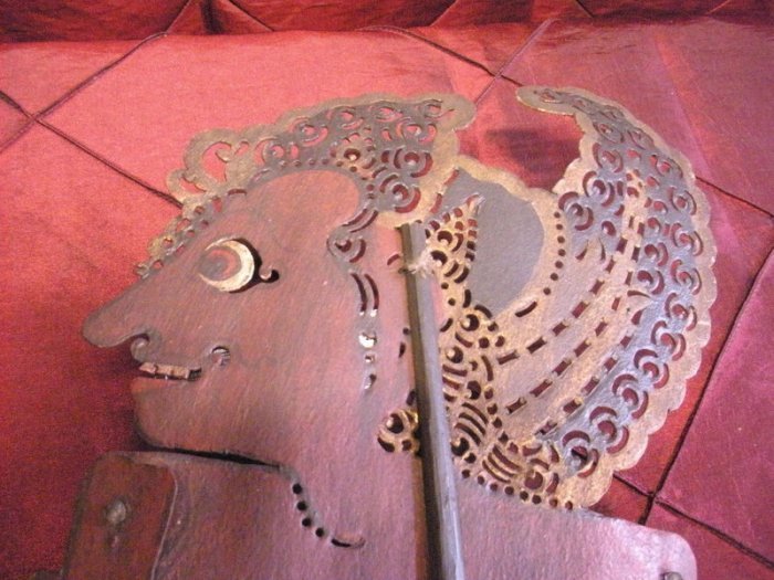 Bali leather shadow puppet