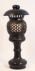 19th c Meiji Dynasty Bronze altar Temple Toro - Lantern in Bronze