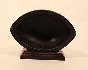 Hindu Indian Black stone Mortar Beautiful Shape and Finish