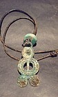 Han Dynasty Bronze Figural Pendant