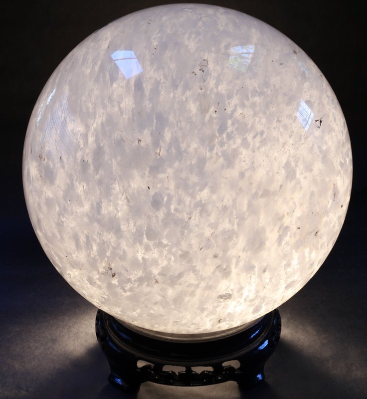 Giant Quartz Sphere 12&quot; Diameter and over 65 pounds