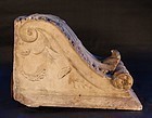 Fine Imperial Roman Marble Modillion- Corbel with Acanthus leaf