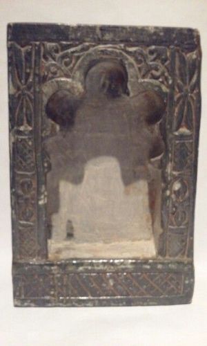 Early Hindu Green Schist carved Altar Niche