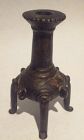 Rare Ancient Near Eastern Bronze 4 Leg  Kohl Makeup bottle