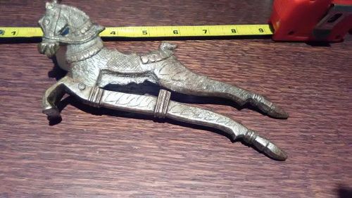 Indian bronze Betel Nut cutter in the shape of a Horse