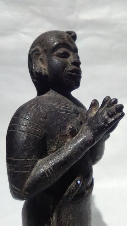 Hindu Chola Period Bronze figure of a Priest or Holy man