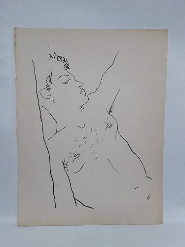 Querelle Limited edition homo erotic graphic by Jean Cocteau