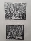 Hogarth "The Beggar's Opera" and "A Just View of the British Stage"