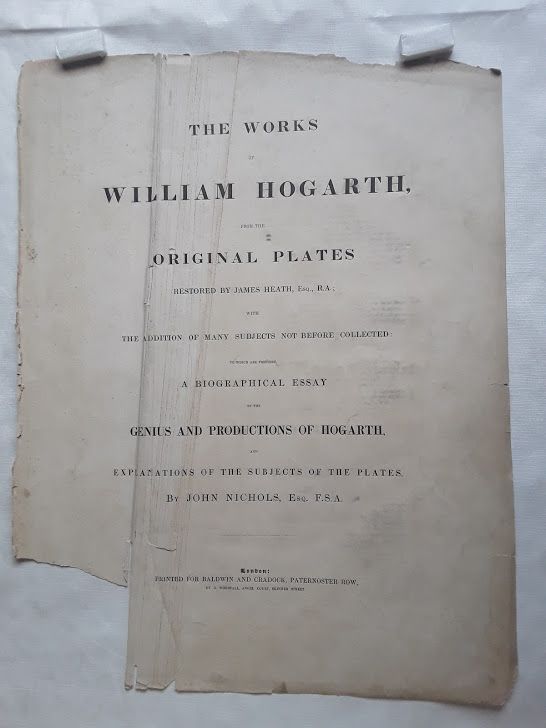 &quot;William Hogarth&quot; Four Prints on an Election suite Heath ed
