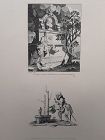 "William Hogarth" Frontispiece and Tail Piece to the Artist's Heath ed