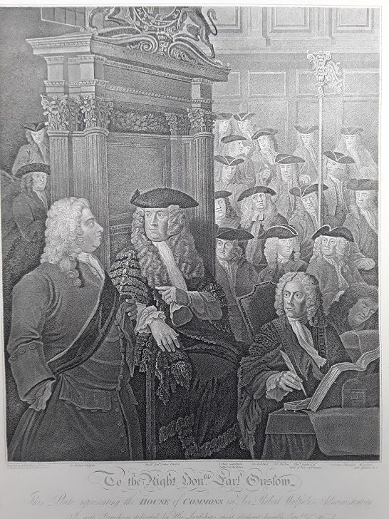 &quot;William Hogarth&quot; The House of Commons in Sir Robert Walpole' Heath ed