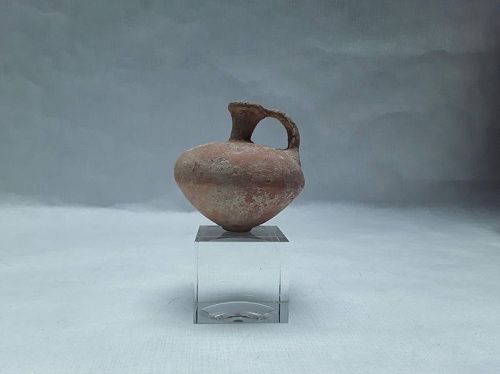 Cypriot, Late Bronze Age burnished pottery jug, 1550 - 1200 BC