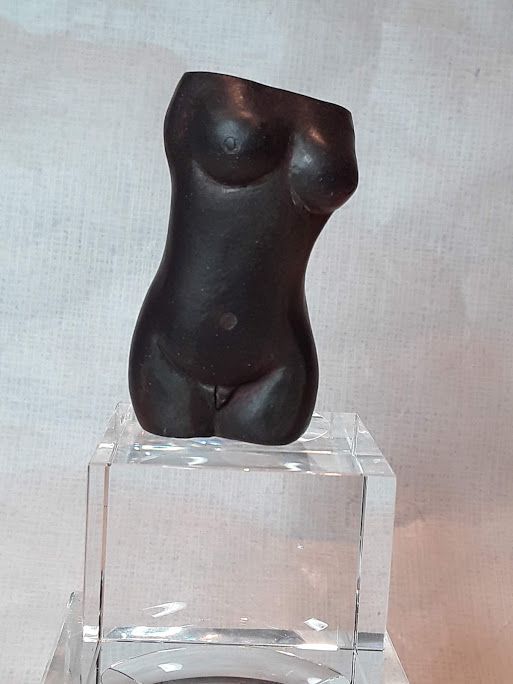 Alexander Ney Russian American sculptor &quot;Brown Torso&quot; N4