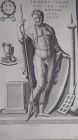 18thc Neoclassical engraved Roman soldier Prints designer lot #211