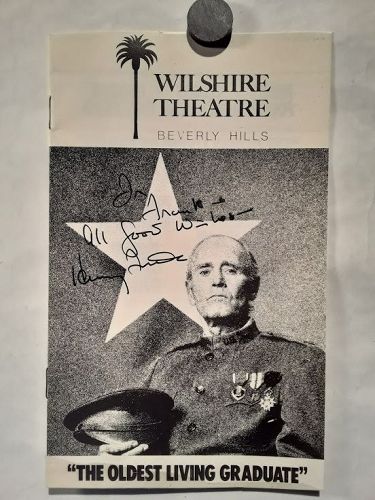 Wilshire Theater "The Oldest Living Graduate " Henry Fonda signature