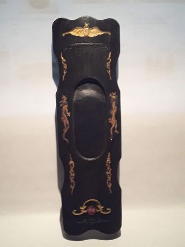 Chinese Guqin shaped Ink Cake or stick