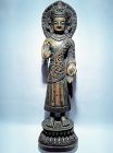 Nepal 16-18th C Copper silver Dipankara Buddha