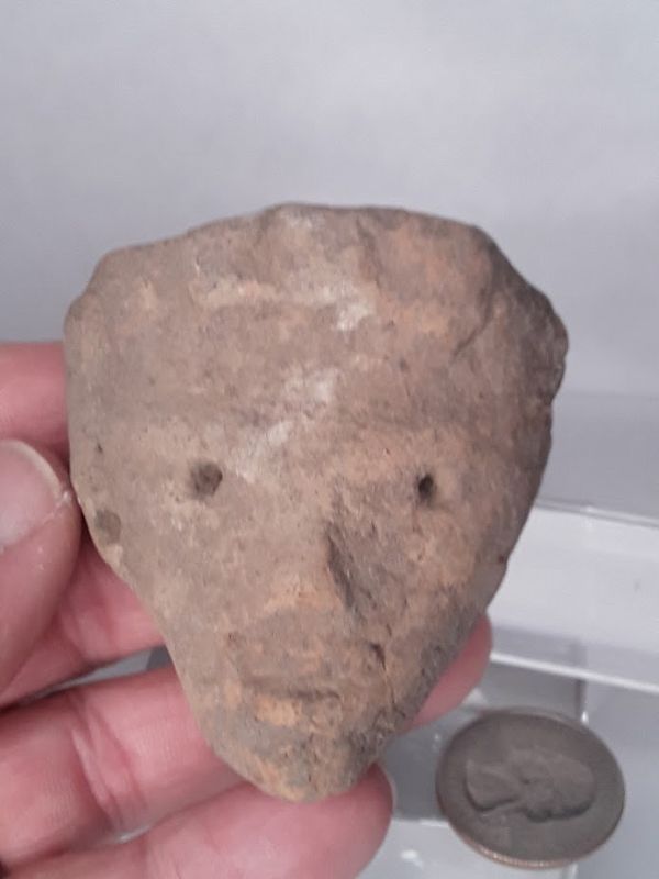 Mexican Pre Columbian Tlatilco Terracotta Head