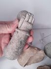 West Mexican pre Columbian Pottery Fragments and Large Arm