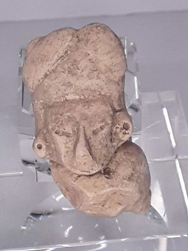 Mexican Pre Columbian Tlatilco Terracotta female  Bust