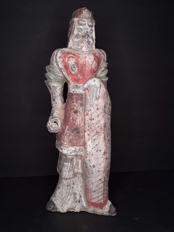Rare Chinese Tang - Sui Dynasty 7th c Terracotta Soldier