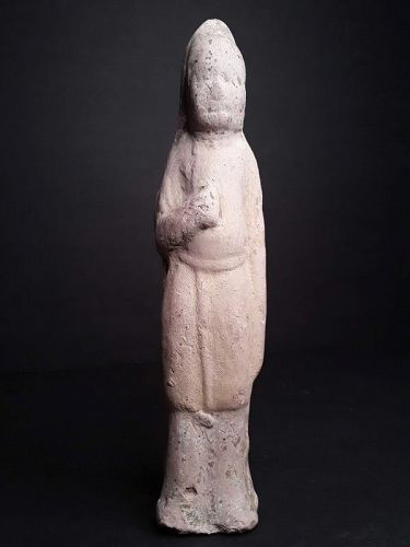 Chinese Tang Dynasty Pottery Burial figure