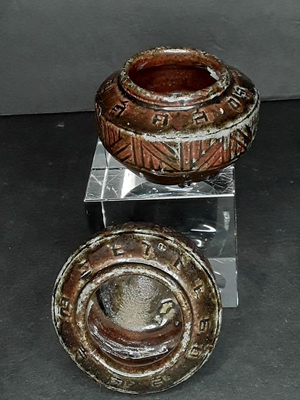 Antique Chinese Brown Glazed Han Dynasty style pots