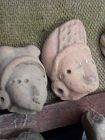 Mexican Pre Columbian Tlatilco Terracotta nice heads Group lot 3