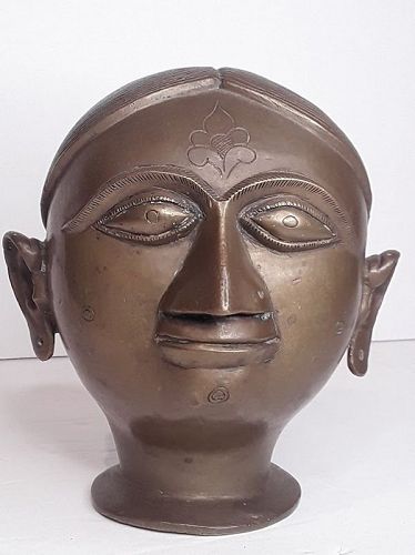 Indian Hindu female  Bronze Lingam cover
